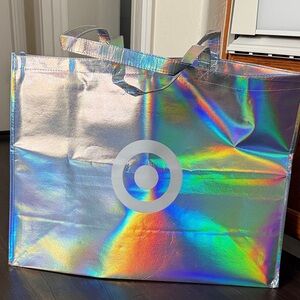 Target Iridescent Shopping Tote